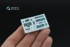 Quinta Studio QD+48558 MiG-25RB/MiG-25RBT 3D-Printed & coloured Interior on decal paper (ICM) (with 3D-printed resin parts)  1/48